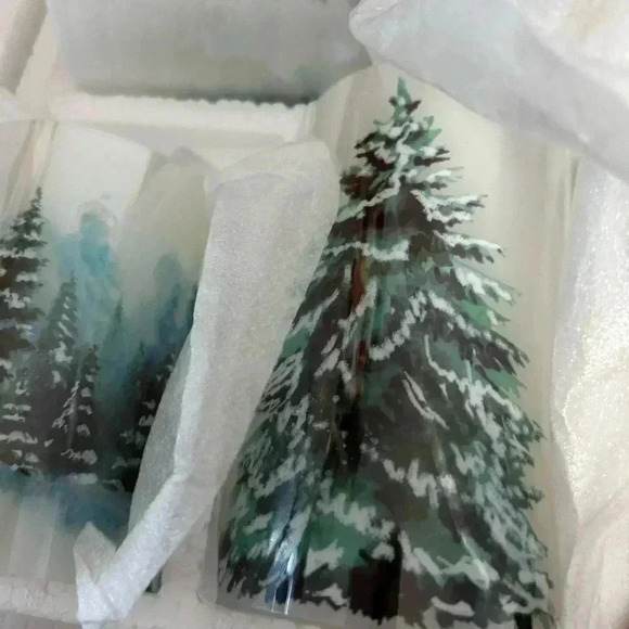 Christmas battery operated candlelight’s . New in box. Winter forest deer scene. - Picture 3 of 10